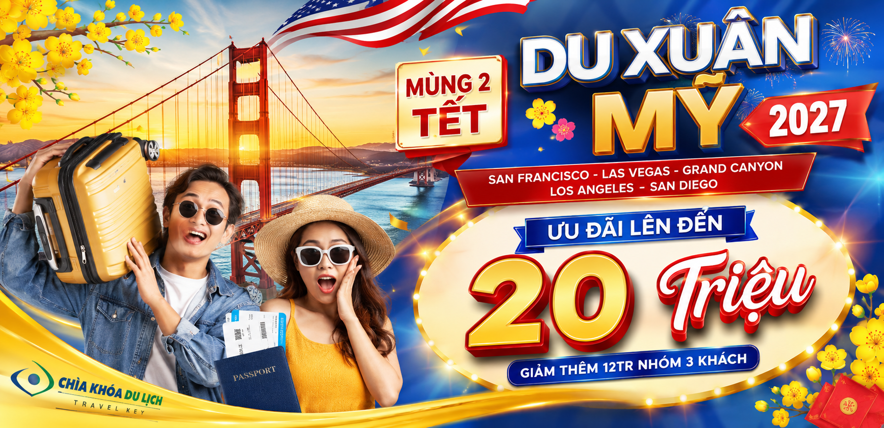 DU XUÂN NƯỚC MỸ 2027