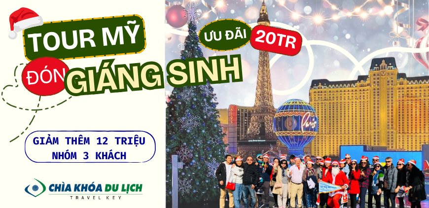 TOUR MỸ ĐÓN GIÁNG SINH