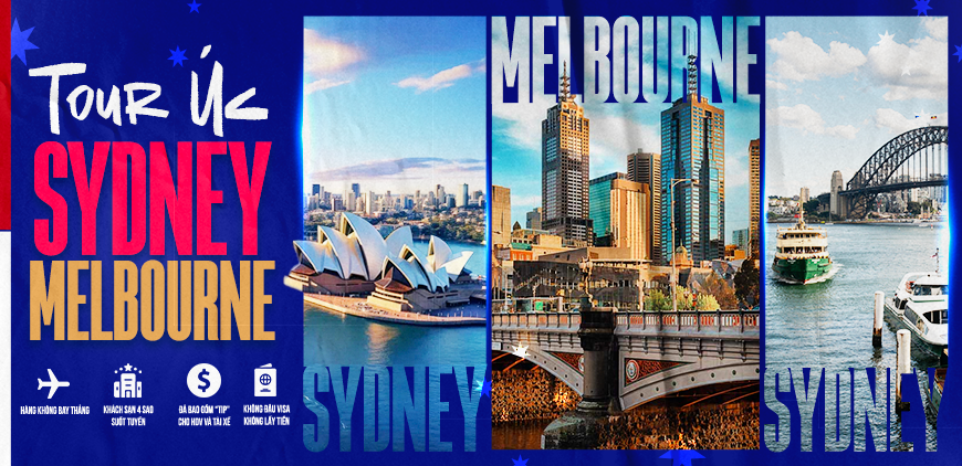 TOUR ÚC: MELBOURNE – SYDNEY 