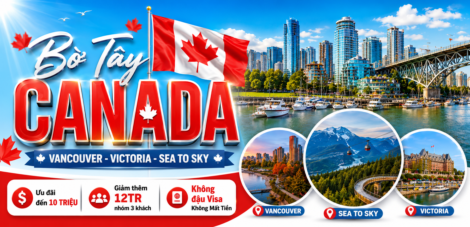 BỜ TÂY CANADA (MÙA THU)