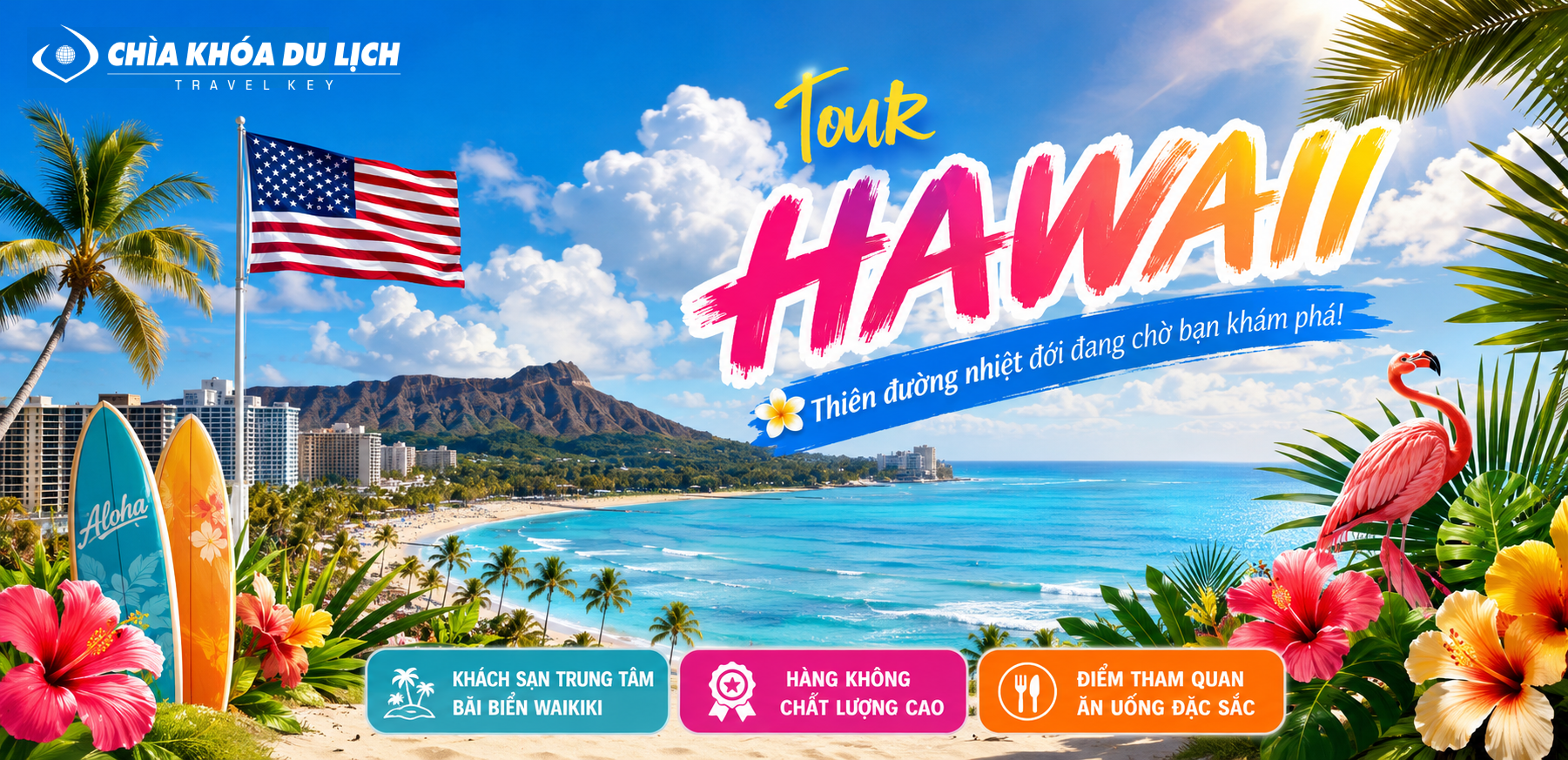 TOUR HAWAII MÙA THU